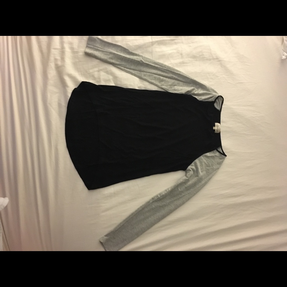 Long sleeve baseball style t-shirt